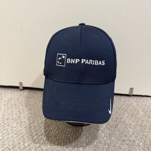 BNP Paribas Nike Golf Navy Blue Investment Banking Wall Street Hat Cap